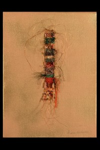 Dian Zahner's Copper and bead weaving "Egyptian Copper"