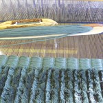 Weaving large-scale corduroy